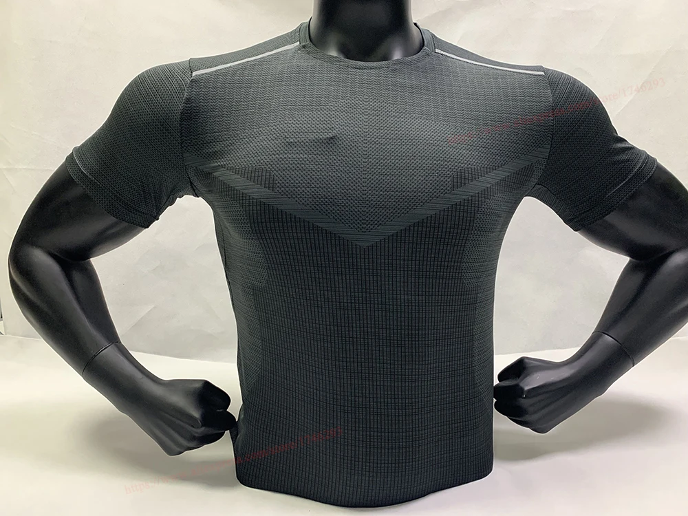 T Shirt Fitness Men Running Sport Workout Jersey Quick Dry 3D Shirt Men Compression Short Sleeve Training Bodybuilding Tee