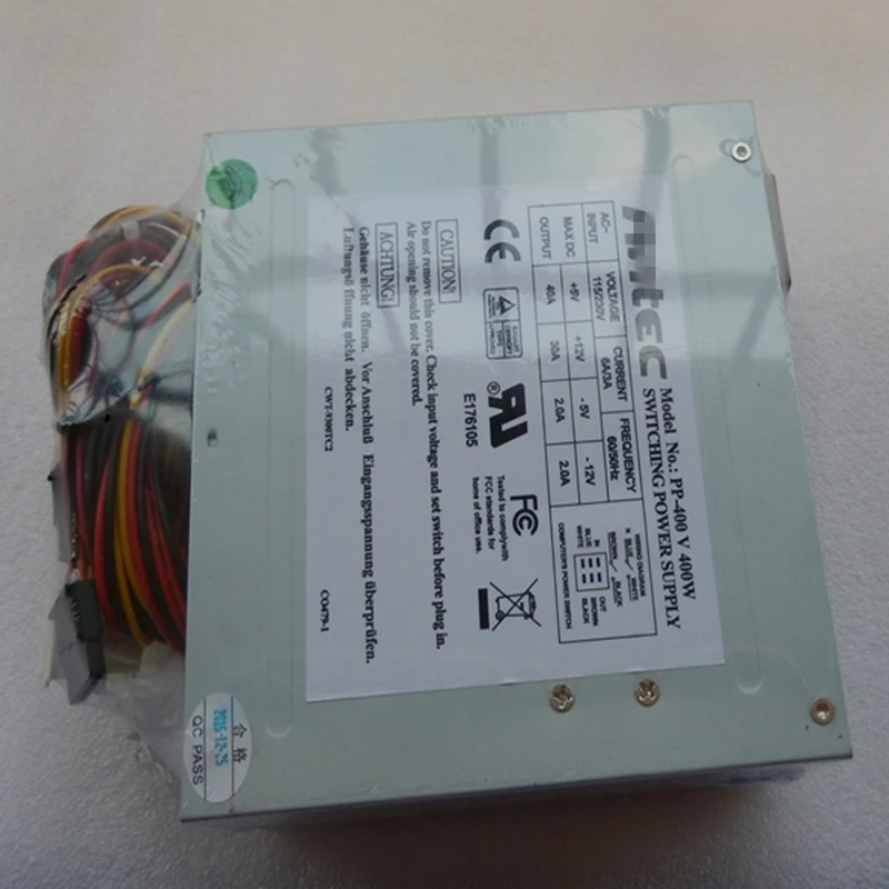 Блок питания для Antec на P8 P9 400W блок питания PP-400V