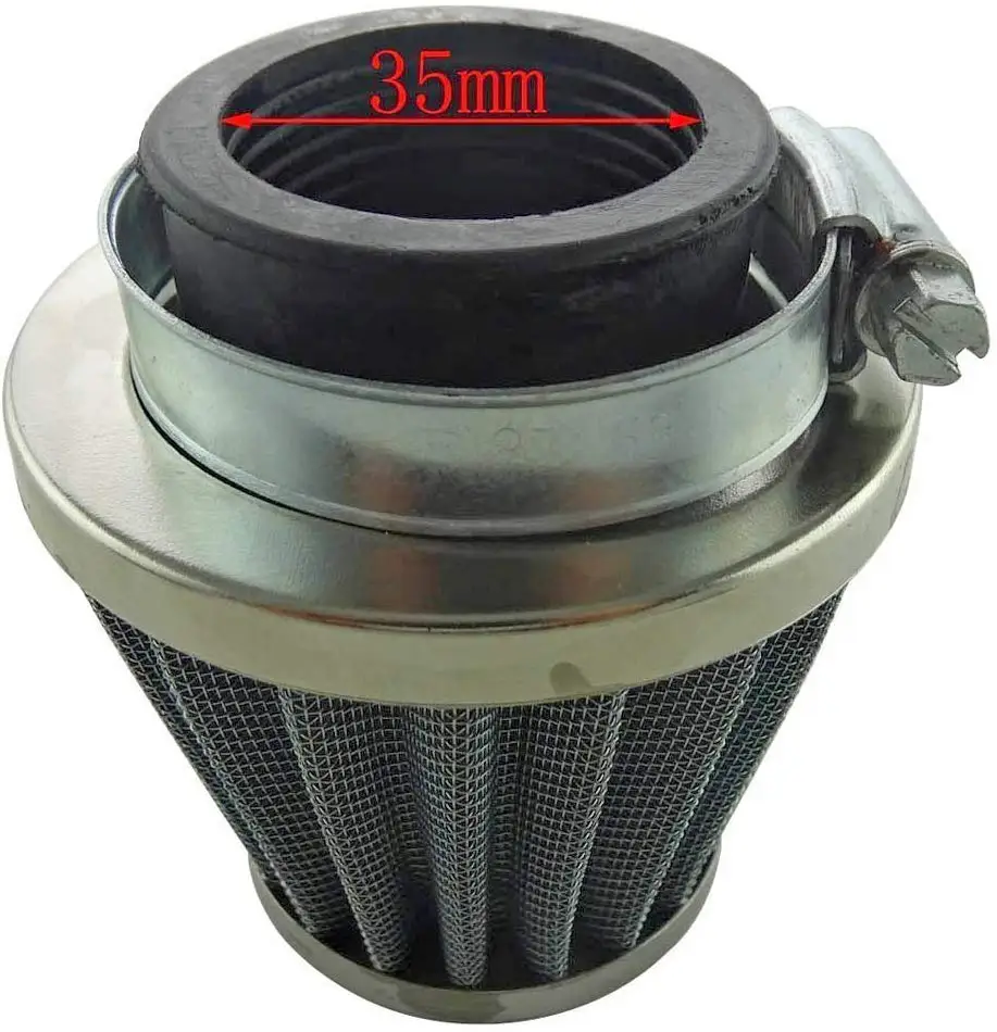 JCMOTO 35 мм воздушный фильтр для 49cc 50cc 70cc 90cc 110cc 125cc ATV Байк карманный мини-велосипед