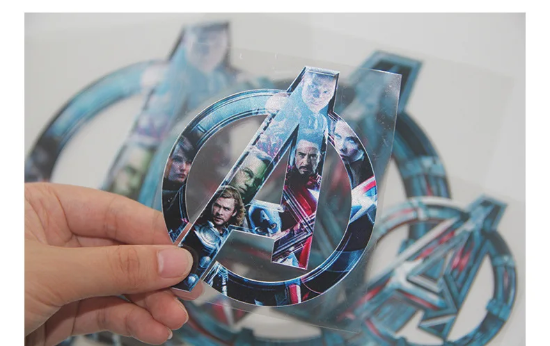 Наклейки Marvel водонепроницаемые для мотоцикла холодильник ноутбук мото скейтборд багаж гитара мебель наклейка "Мстители"