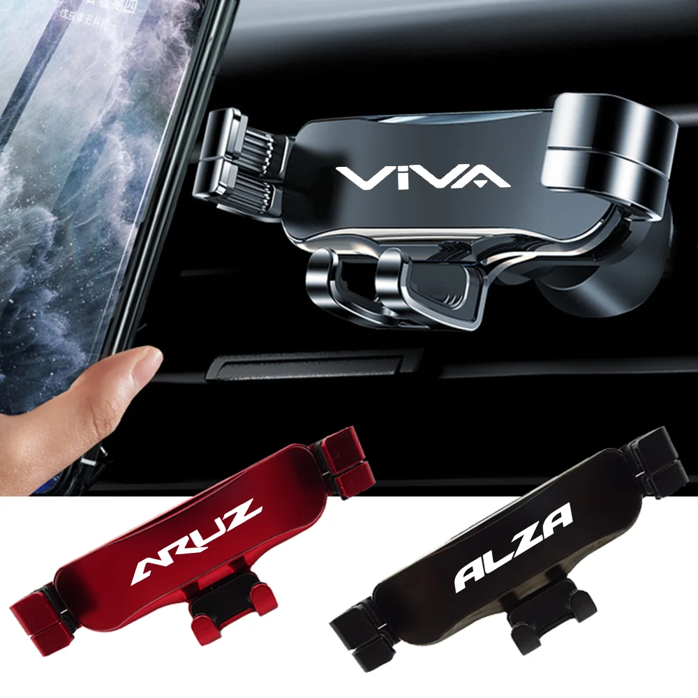 Car Phone Holder Metal Auto Air Outlet Mobilephone Gps Holder For Perodua Alza Aruz Ativa Axia Bezza Kelisa Kenari Viva