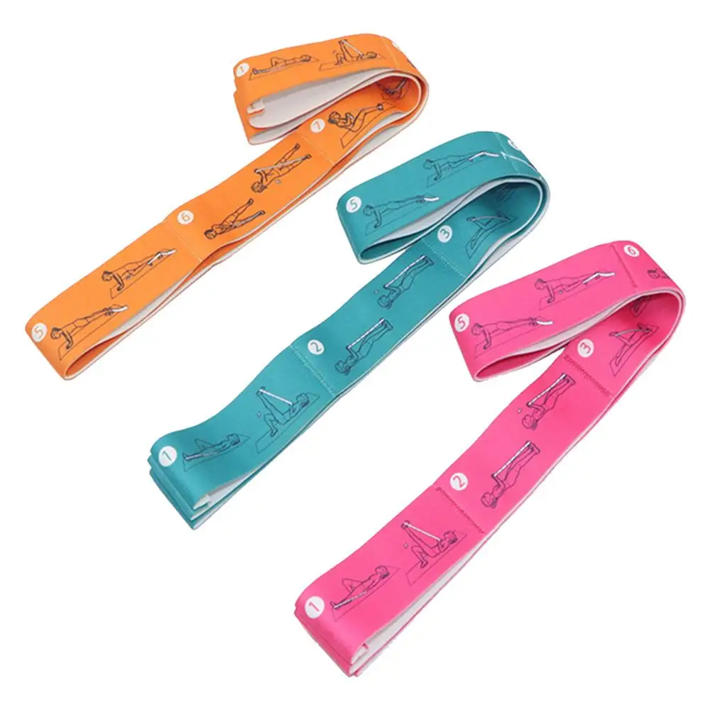 

Yoga Posture Resistance Bands Yoga stretching belt Yoga dance training elastic band Posture stretch band