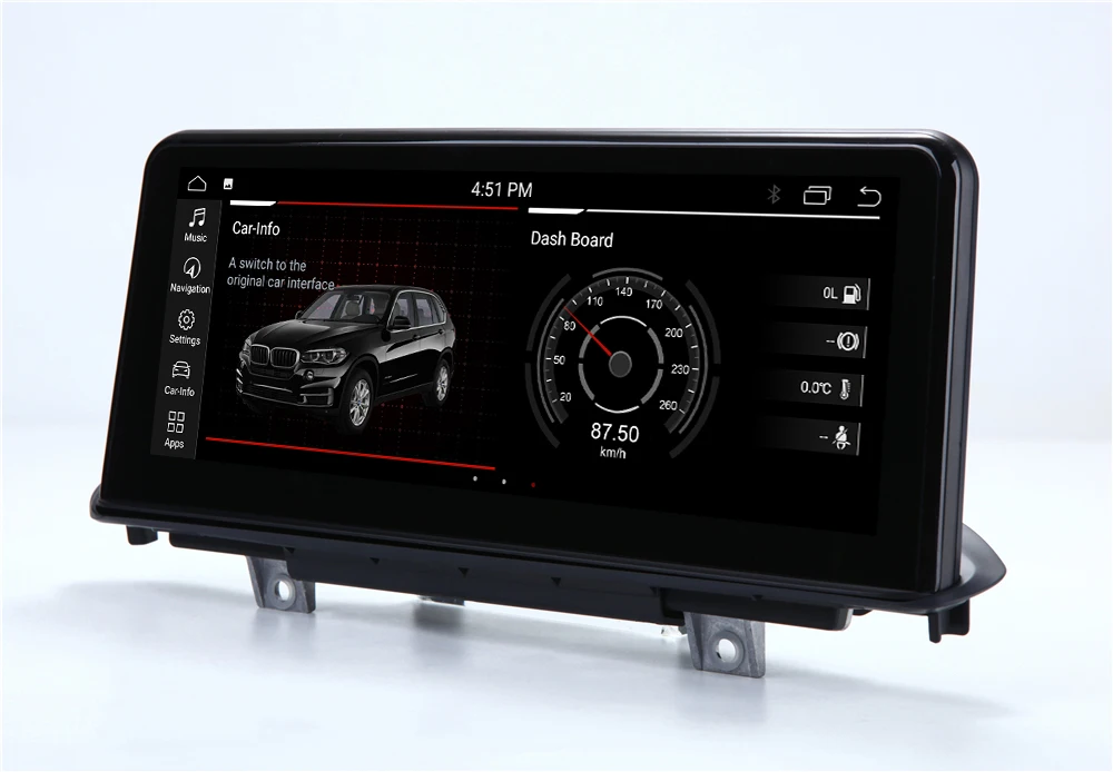 Perfect NBT PX6 10.25" 4G RAM 32G ROM Android 9.0 System Car GPS Navigation Media Stereo Radio For BMW X5 F15 X6 2014- 2017 NBT System 18