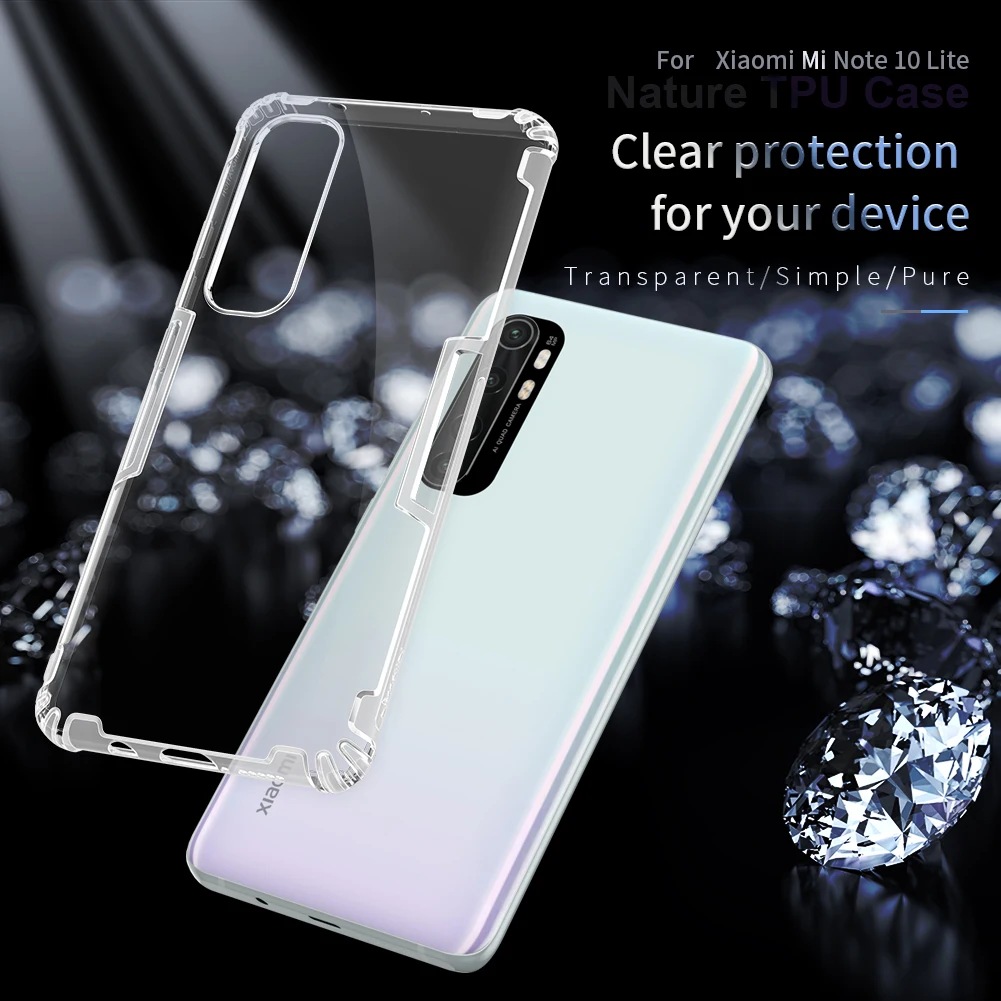 Nillkin Xiaomi Mi Note 10 Lite Nature Series TPU Clear Transparent case 2 Nillkin Xiaomi Mi Note 10 Lite Nature Series TPU Clear Transparent case 2