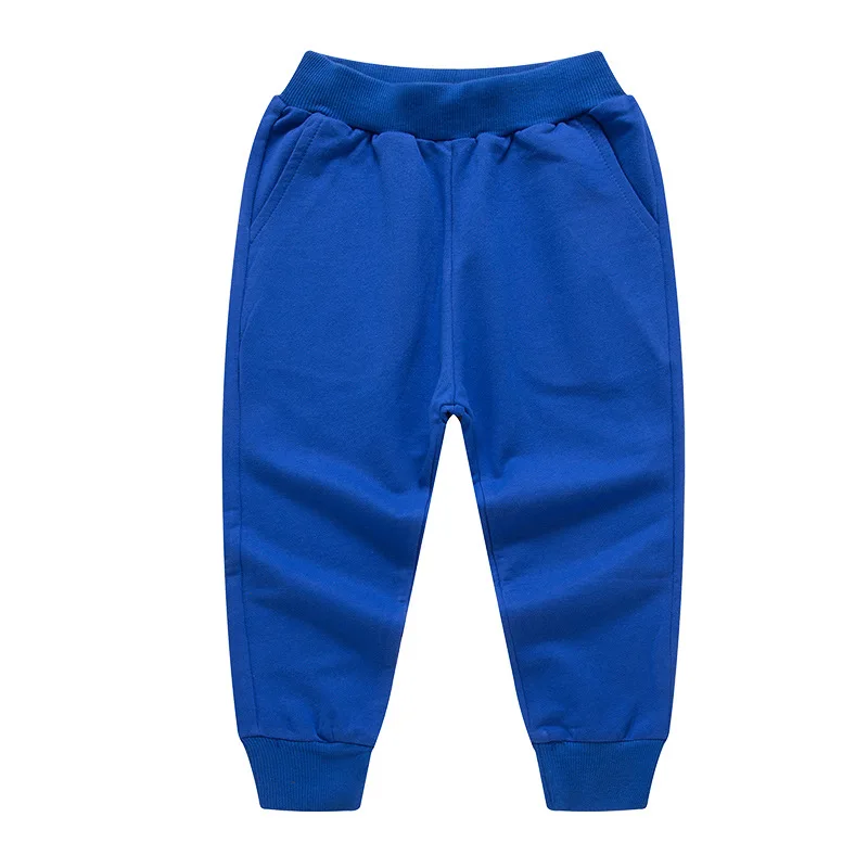Retail Child Pants For Boys Girls Casual Trousers 2-12Y Spring Teenage Elastic Waist Soft Clothes Unisex Kids Fashion Sweatpants 5