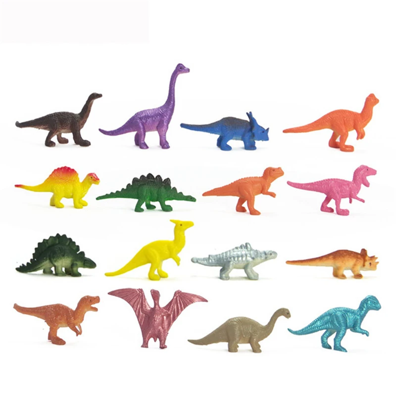 5 шт. модель inosaurs милые животные подарки игрушки для мальчиков хобби Детские Мини