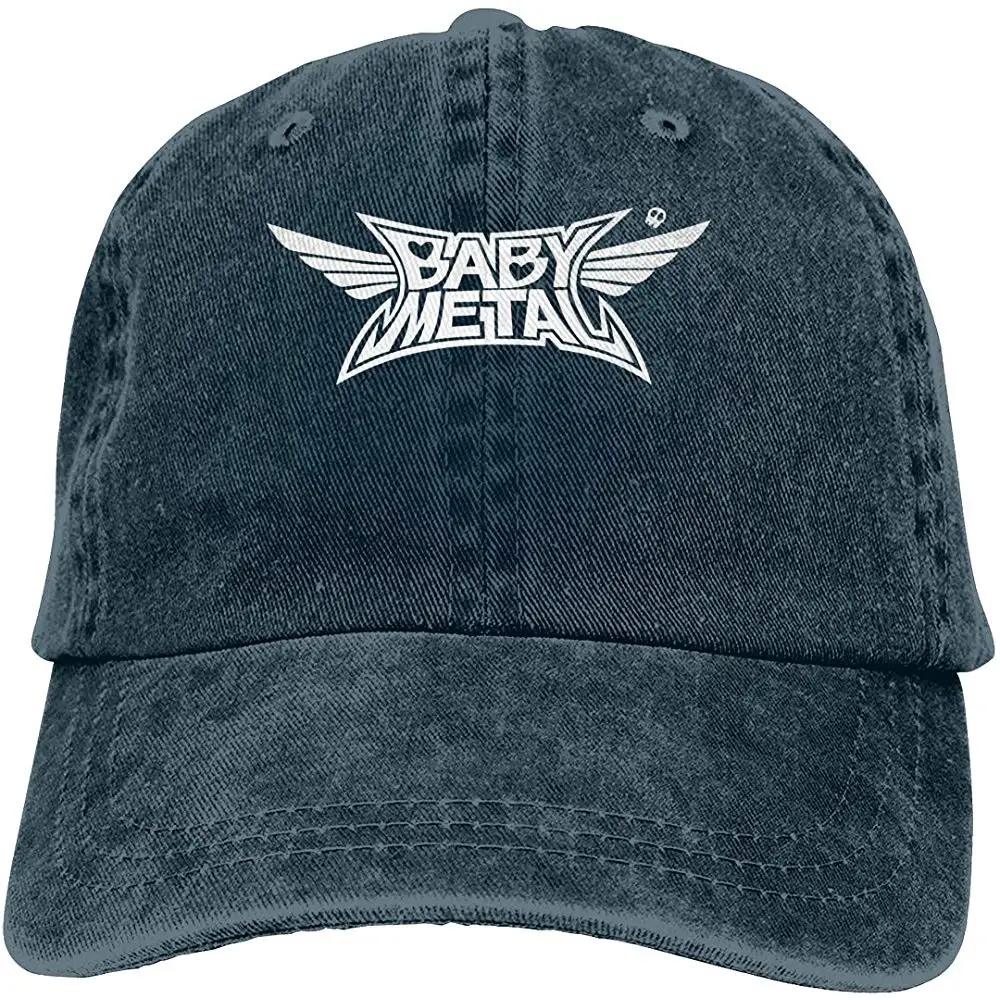 DonTEmerson Babymetal Джинсовая Шляпа Ретро мода можно регулировать джинсовая кепка бейсболка унисекс черная
