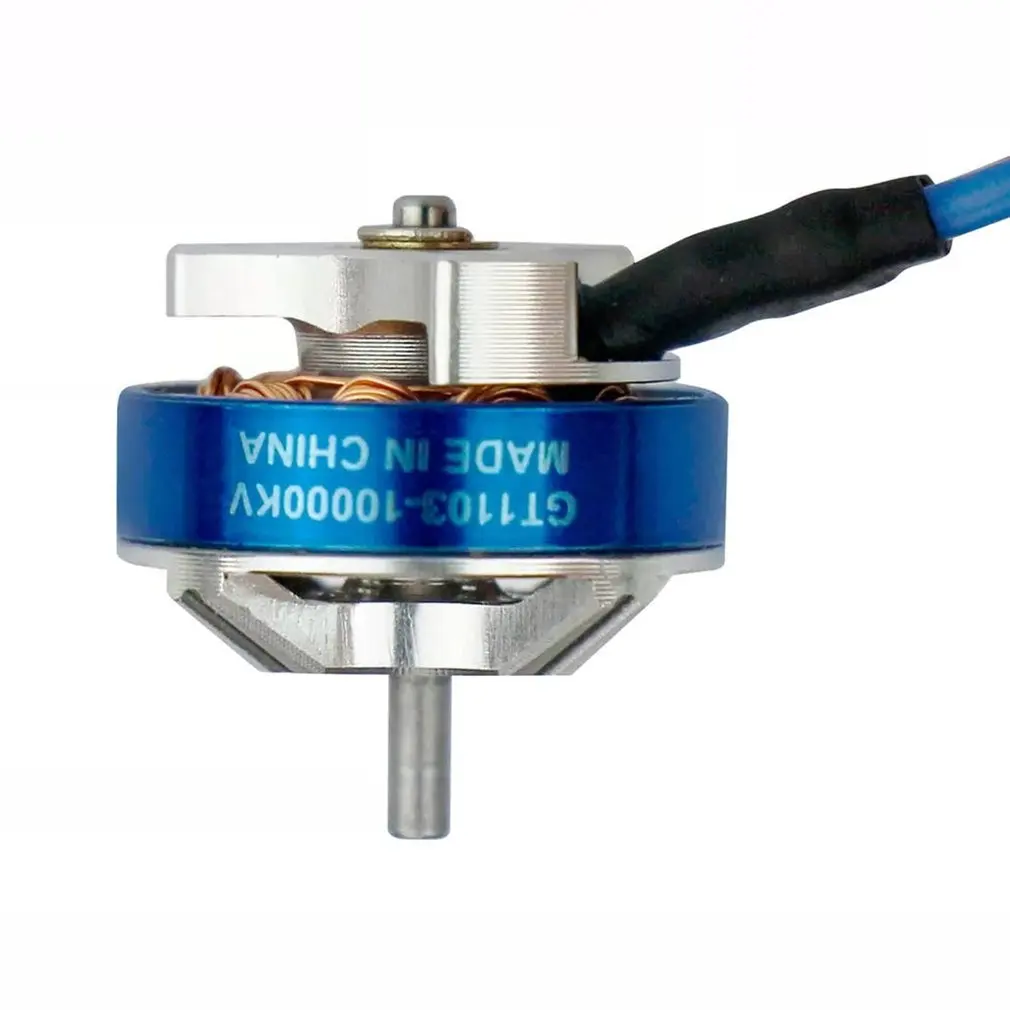 LDARC GT1103 1103 10000KV 2S бесщеточный двигатель для крошечных GT8 V2 FPV гоночный Дрон 3,8g части самолета Дрон аксессуары