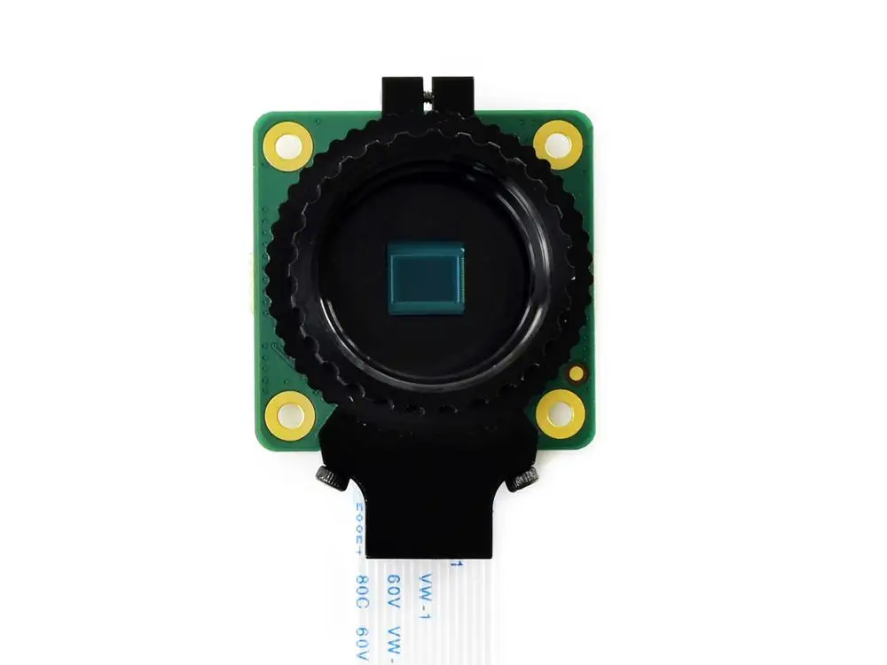 Cámara Raspberry Pi de alta calidad, Sensor IMX477 de 12,3 MP, compatible con lentes C / CS
