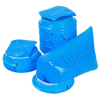 

40 Pack Disposable Emesis Bags, Leakproof Vomit Bags, Waste Disposal Bags, Sick Bag for Travel Motion Sickness