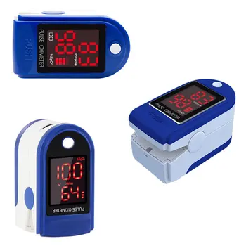 

Portable Finger Oximeter Fingertip Pulsoximeter Equipment With Sleep Monitor Heart Rate Spo2 PR Pulse Oximeter