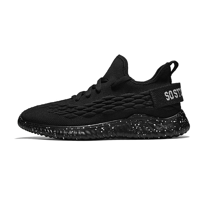 

2019 Spring Men's Slip-on Thick Bottomed Sports Footwear New Style Running Shoes Men's Shock Absorption Running Shoes Men Athlet
