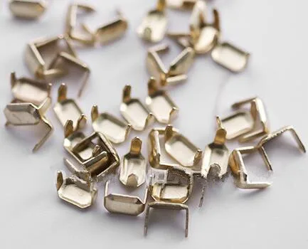 10pcs 10 шт. медная металлическая пряжка для ремня коготь гвозди багаж кожа металл ремесло твердый винт гвоздь заклепки сумка ремень заклепки разъем застежка - Цвет: 10pcs