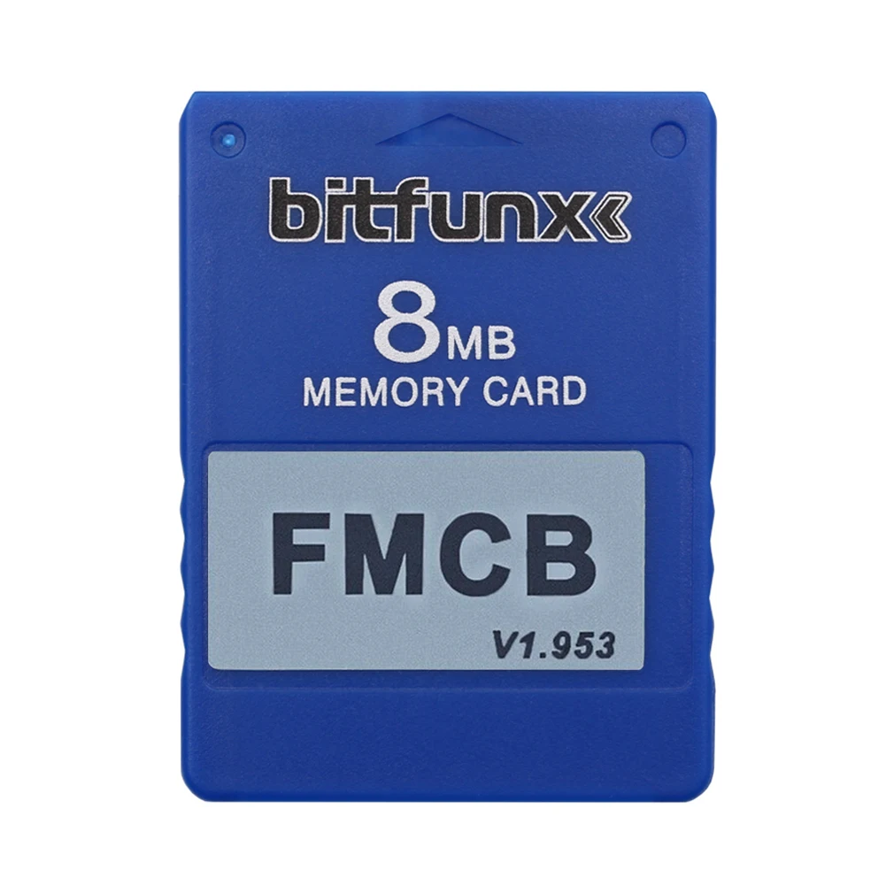 Memory Card 8MB 16MB 32MB 64MB for PS2 FMCB v1.953 Free McBoot Expansion OPL MC Boot Program for SONY Playstation2