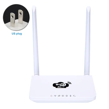 

300Mbps Sim Card Slot Dual Antenna Wifi Router Universal Living Room Plug And Play Networking 4G LTE Portable Home Office