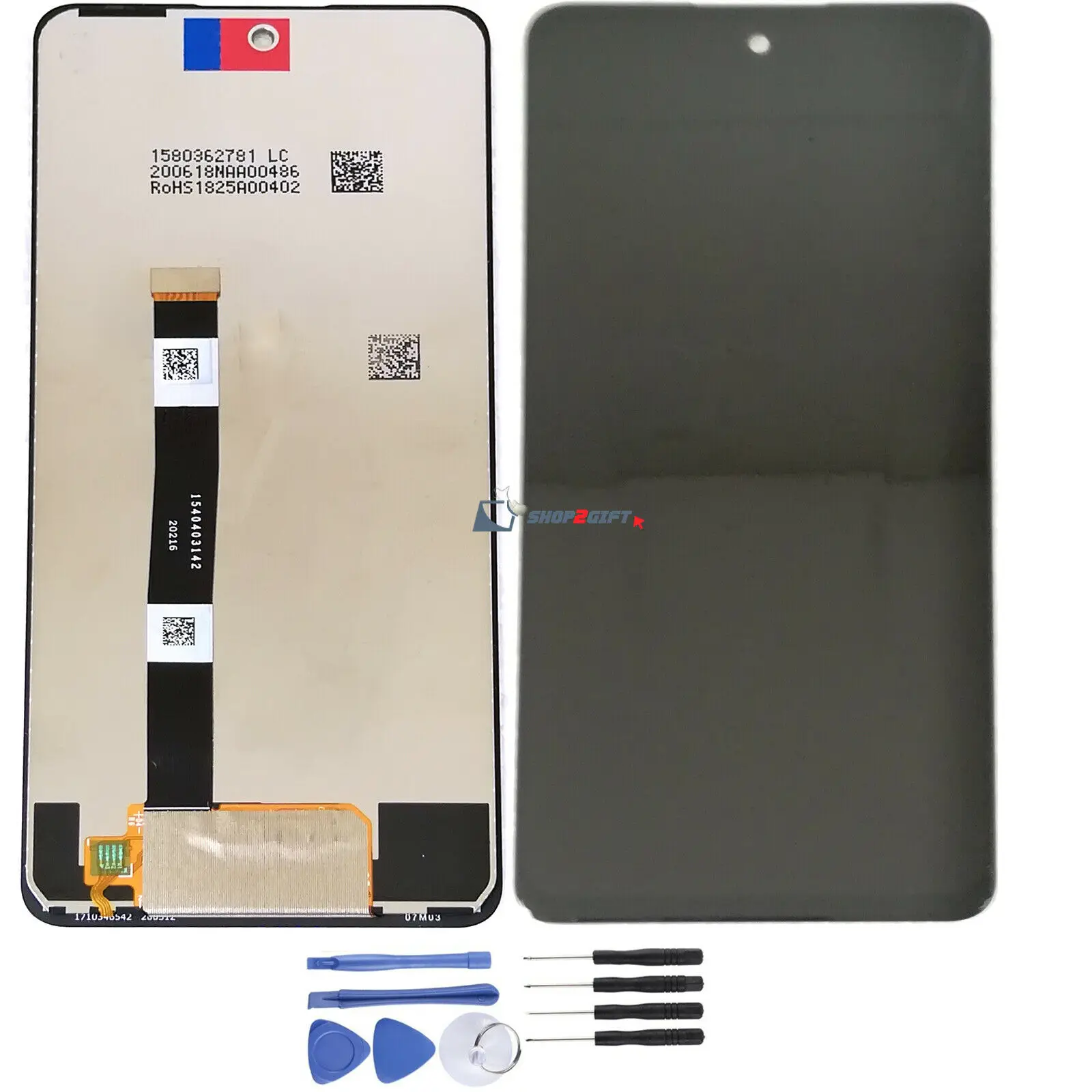 

Для LG Q92 5G 6,67 "ЖК-дисплей с сенсорным экраном и дигитайзером