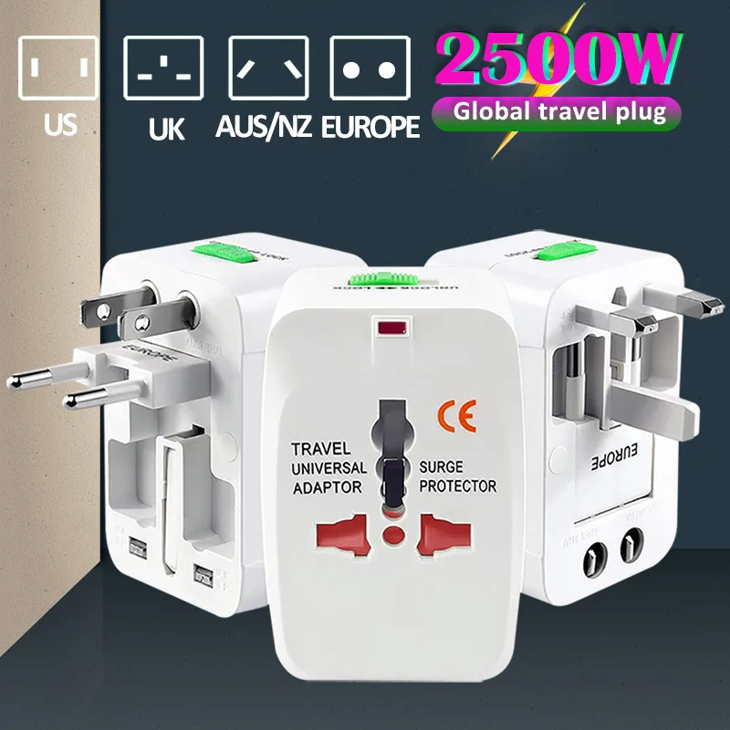 Универсальное дорожное зарядное устройство AC Power Stecke для samsung Huawei автомобильное