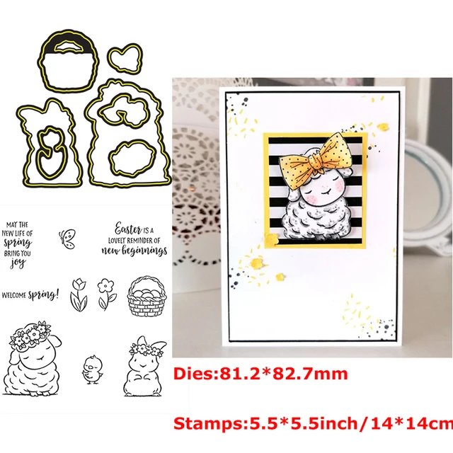 Dies and Stamps Set Round Oval Scallop Mini Banner Frame Bow-knot Girl Model Lipstick Critter DIY Scrapbooking 2021 New #1 1