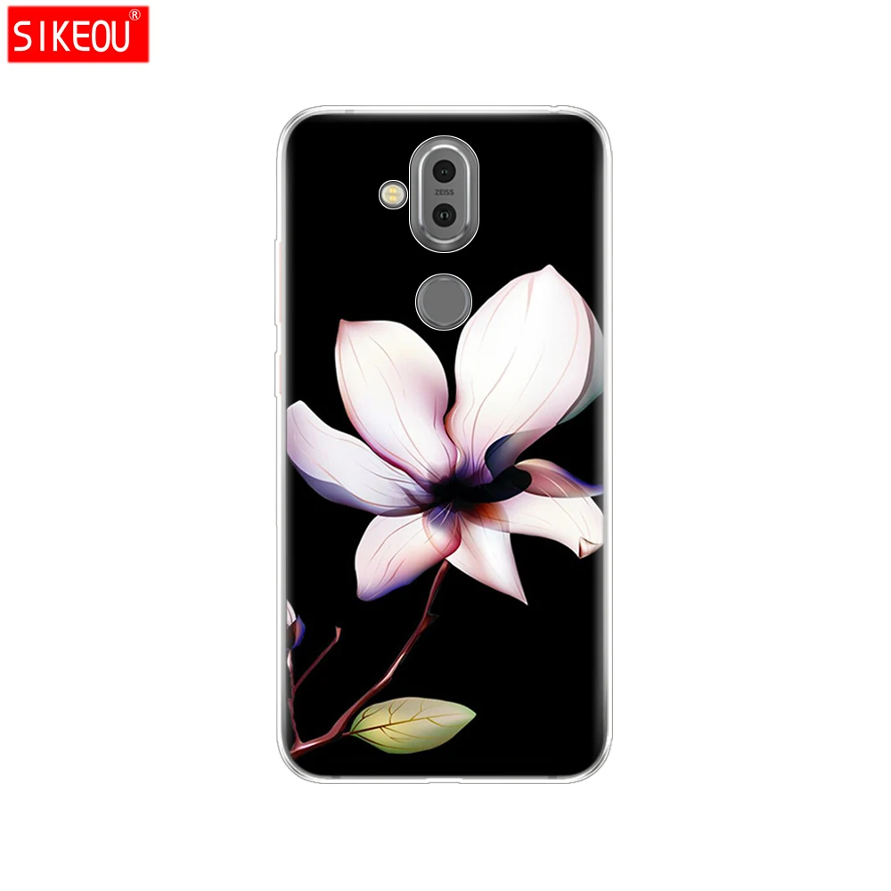 Чехол для Nokia 8 1 чехол 7 plus 2018 силиконовая задняя крышка Capa 1/X7 бампер etui