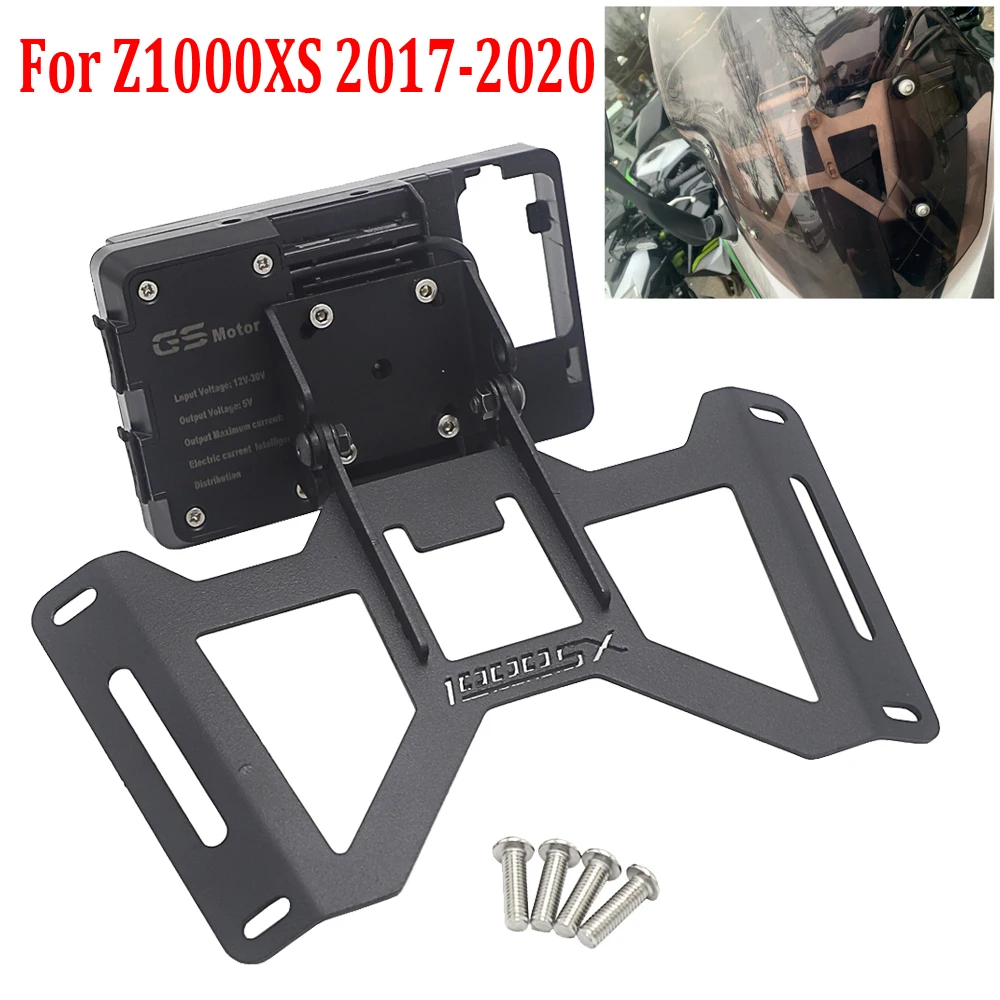 Держатель для телефона Z1000SX кронштейн GPS навигации мотоцикла Kawasaki Z1000 SX Z 1000 2017-2020