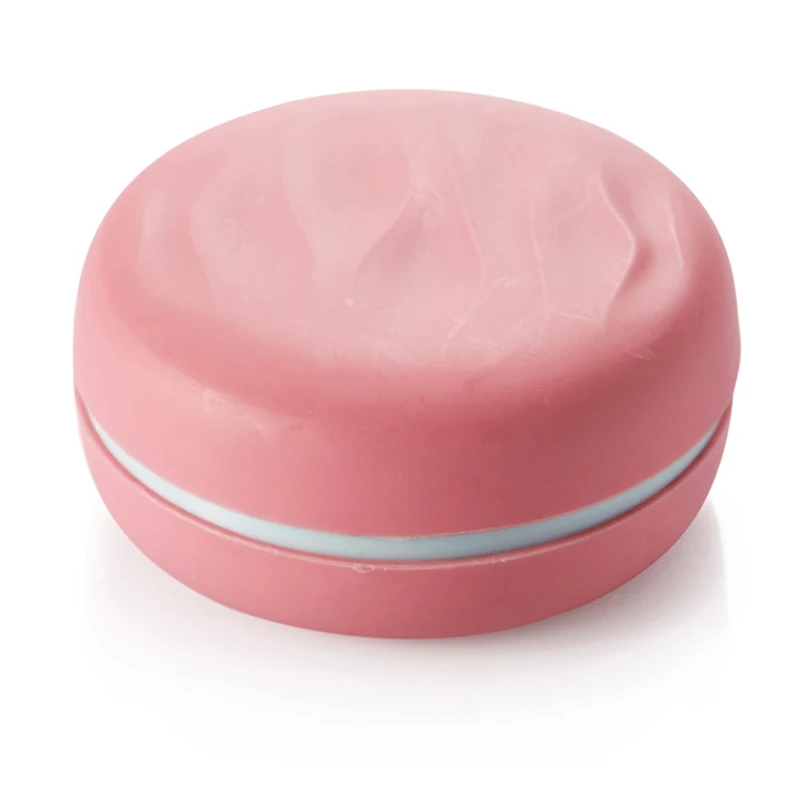 Pink Macarons портативная щетка для чистки кожаной обуви потертый цвет Двусторонняя губка инструменты для чистки обуви артефакт кисти Многофункциональный - Цвет: Pink