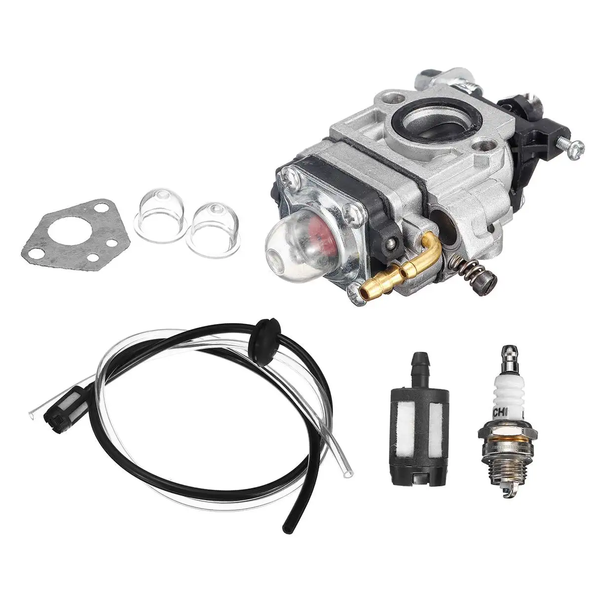 2-х тактный мотоцикла карбюратор конвертер комплект 15 мм для 43cc 47cc 49cc 50cc 52cc скутер