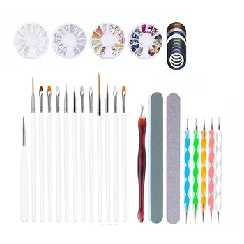 

Practical Portable UV Lamp LED Dry Nail Kit Nail Art Manicure Set Acrylic Nail Drill For Nail Art DIY Tool