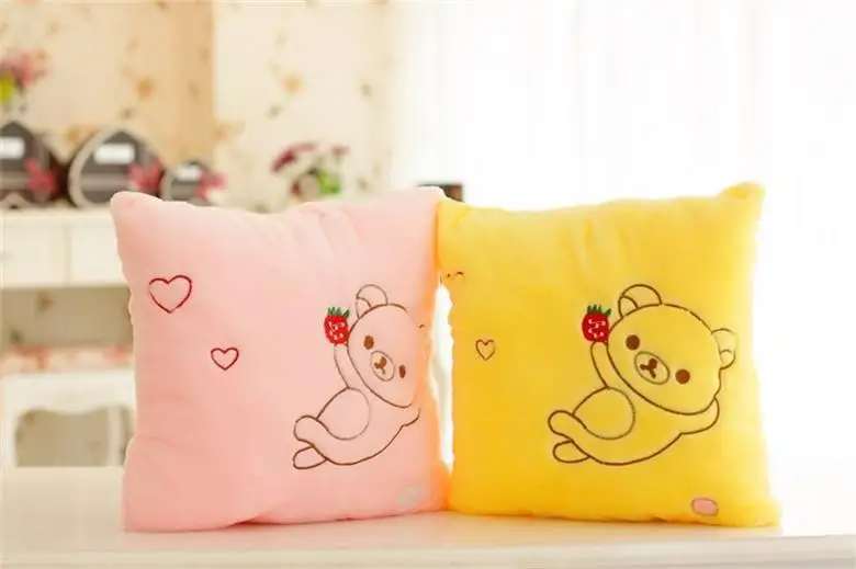 Красочная музыкальная светящаяся Подушка Милая пятиконечная звезда сердце ручная кисть подушка для ночного освещения подарок на день Святого Валентина