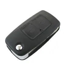 Okeytech 2 botões para chery a5 fulwin tiggo e5 a1 páscoa caso chave do carro remoto chave escudo fob em branco chave dobrável flip uncut lâmina