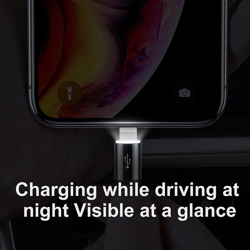 Baseus 3 in 1 3.5A Fast Charging Cable Scalable USB Data Cable For Micro Type-C For iPhone X XS XR 8 Plus Samsung S9 S8 Note 9