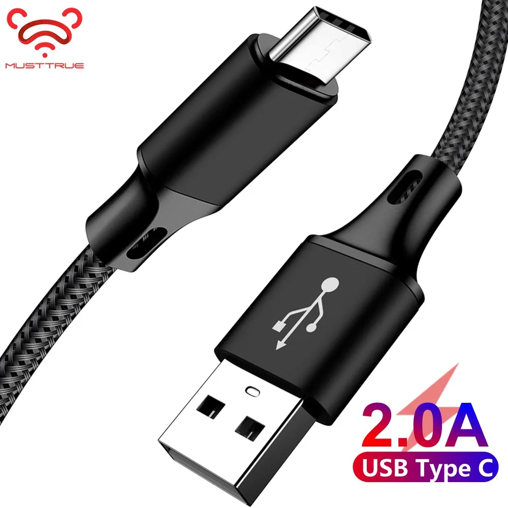 USB Type C кабель для быстрой зарядки Samsung S8 S9 Note 8 Xiaomi Mi 9 c шнур передачи данных