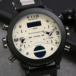 6,11 новые модные мужские многофункциональные Волшебные зеркальные водонепроницаемые светодиодный цифровые часы мужские спортивные часы
