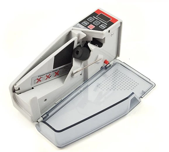 Mini Contador de Cédulas V40 Máquina Portátil para Contagem de Dinheiro e Moedas Contador de dinheiro/detector - Imagem 2