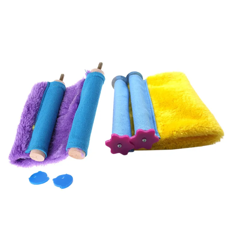 Bird Cage Accessories Bird Hammock Artificial Bird Nest Warm Bird Parrot Nest Hammock Birds Cockatiel Hamster Chinchilla Cage Sleeping Bed Small Pet Birds Supplies