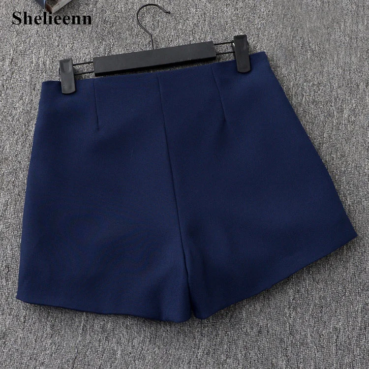 dolphin shorts 2021 Summer New Fashion Shorts Women High Waist Wide Leg Shorts Casual Suit Shorts Women Solid Color Short Pants Ladies Shorts bermuda shorts