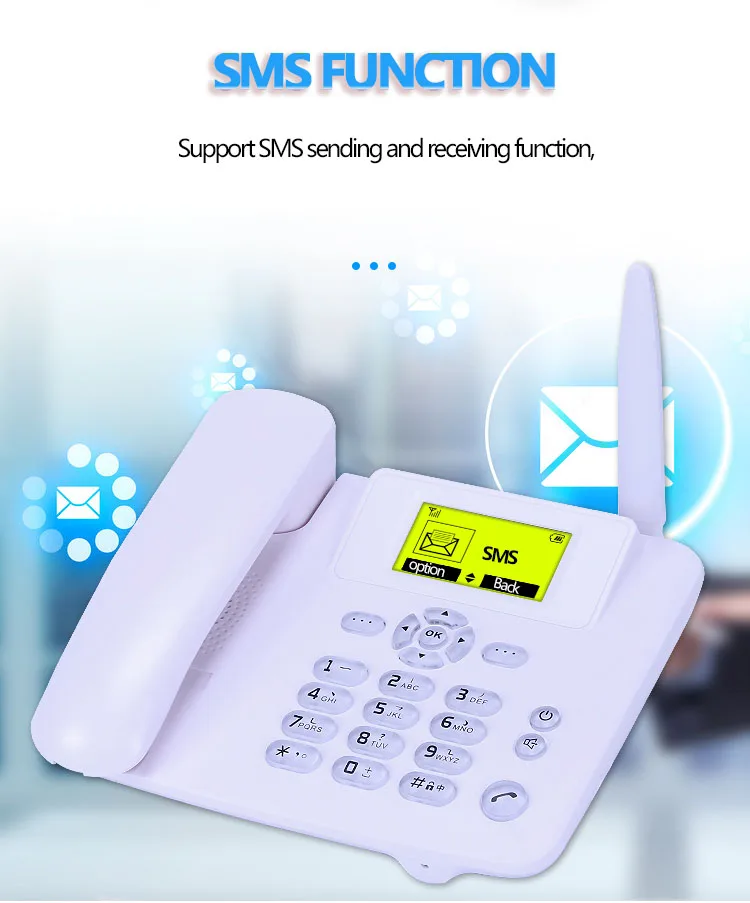 sim cartão fixo fixo telefone fixo sem fio casa escritório