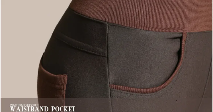 Толстые бархатные штаны-карандаш для женщин зимние теплые обтягивающие женские брюки с высокой талией Pantalones Mujer Большие размеры