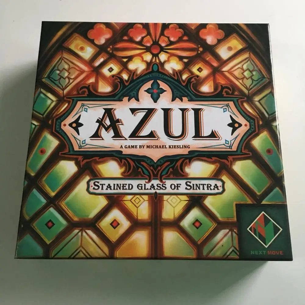 

Azul Color Tile Story Second Generation English Card Board party Game Toys with Board
