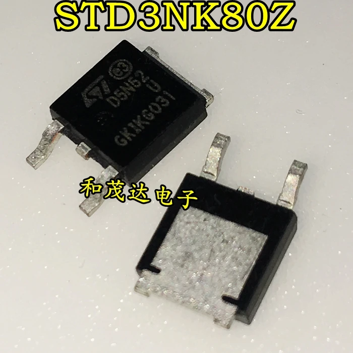 Оригинальные новые 5 шт/STD5N52U D5N52U до-252 TO252