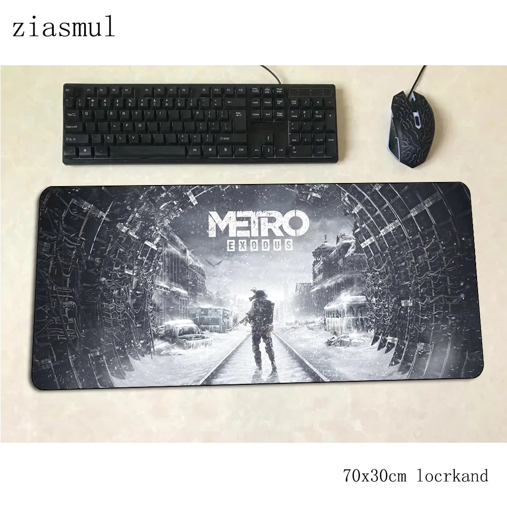 Metro 2033 коврики 700x300x3 мм эстетический игровой коврик для мыши большая клавиатура Коврик для мыши Инди поп аксессуары для ноутбука коврик для мыши