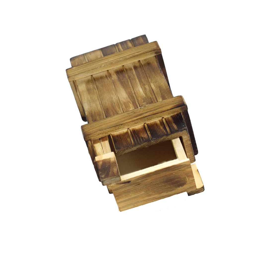 Easy Design & Difficult to Open Magic Box- Kong Ming Lock Puzzle Kids Toy