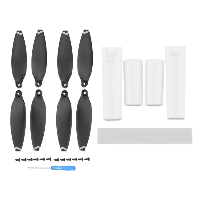 4Pcs Drone Propeller Guard For FIMI X8 MINI Quick Release Propeller Protective Ring Protector Cage landing Gear Accessories white set B