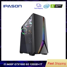 Desktop Computer PC I5-9400f-Upgrade Intel IPASON 10400F GTX1660 8G 10th DDR4 6G Dedicated-Card