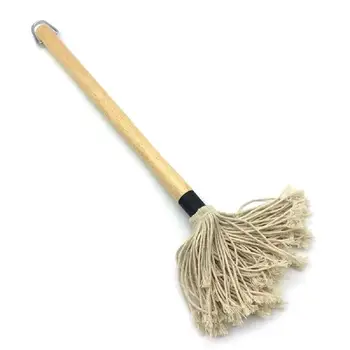 

Replacement Heads BBQ Brushes Barbecue Cooking Professional Oil Brush Bread Wooden Handle Durable Kitchen Basting Mop Soft