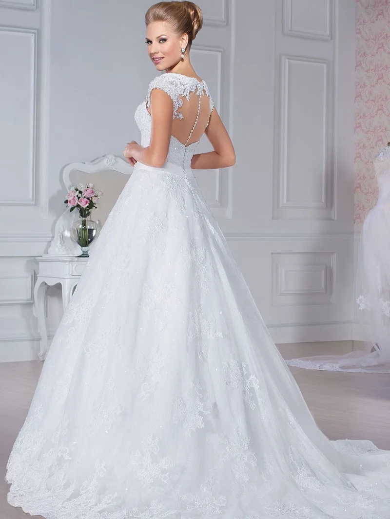 Женское платье Vestido De Noiva,, Великолепная аппликация, принцесса, свадебное платье, abendkleider, платья для матери невесты