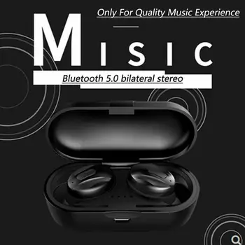 

Wireless earbuds Bluetooth headset TWS 5.0 IPX5 waterproof Deep Bass Stereo in-Ear Earphones Built-in Mic for Sports
