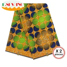 Африканская восковая ткань с принтом Анкара для шитья Анкара африканская ткань 12 ярдов нигерийская хлопковая ткань Гана для платья 81051