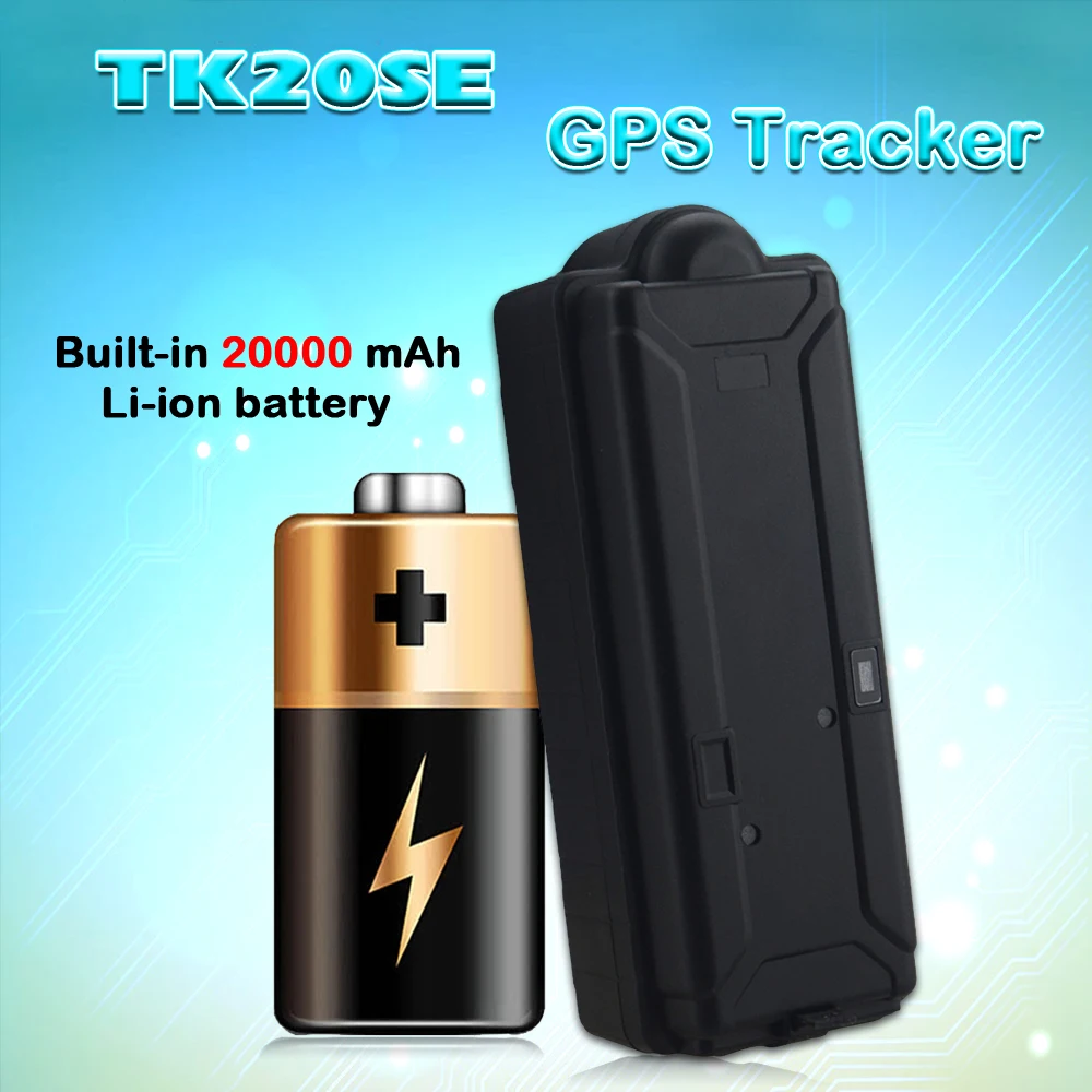 20000mah Battery Car Gps Tracker Vehicle Free  App Tracking Device