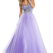 Роскошная блестящая подвеска с блестками и кристаллами, элегантный корсет в пол, современные сиреневые Бальные платья