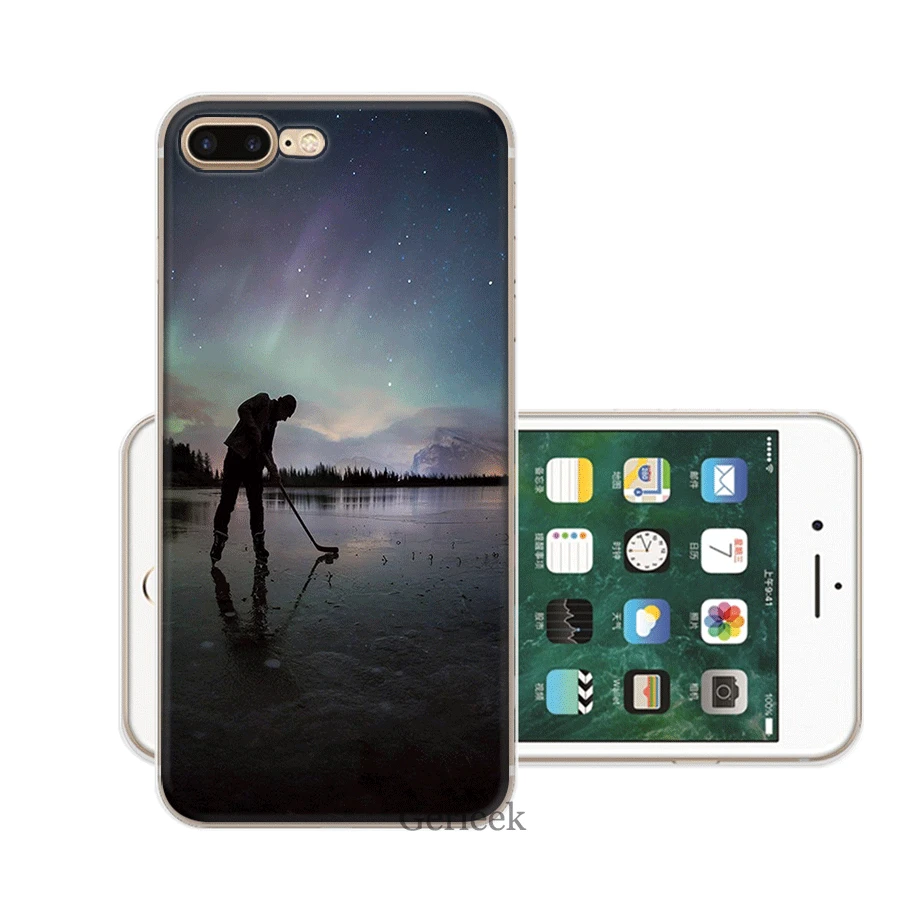 Чехол для мобильного телефона iPhone 11 Pro 6 6s 7 8 P Lus iPhone XR X XS Max 5 5S SE Shell хоккейный жесткий чехол